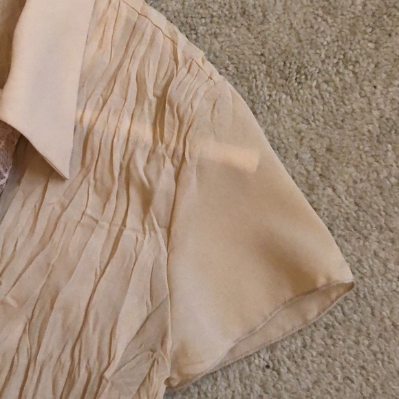 Dress-U by Sharon ruffles laced trim blouse pristine condition - Picture 4 of 6